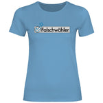 Politik T-Shirt 'Falschwähler' Damen