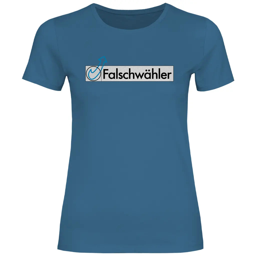 Politik T-Shirt 'Falschwähler' Damen