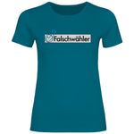 Politik T-Shirt 'Falschwähler' Damen