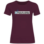 Politik T-Shirt 'Falschwähler' Damen