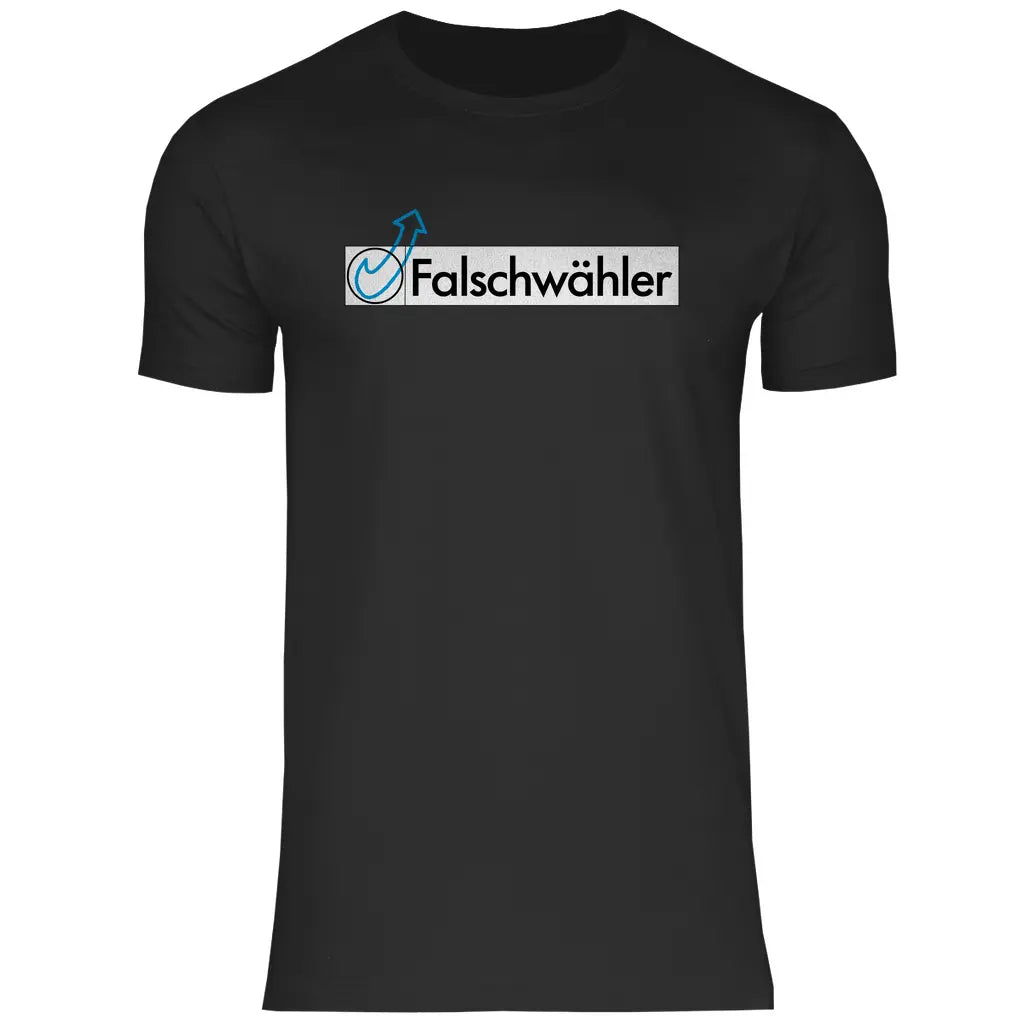Politik T-Shirt 'Falschwähler' Herren