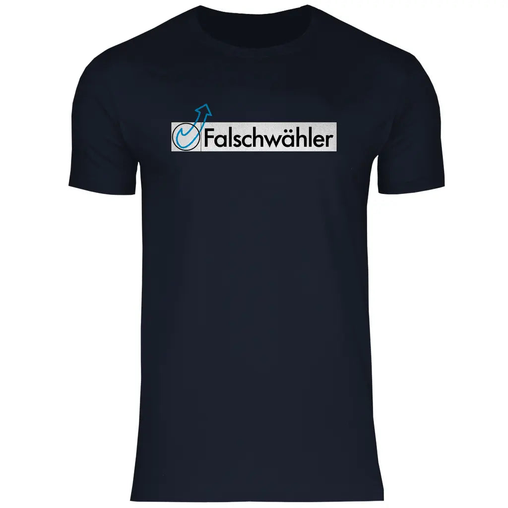 Politik T-Shirt 'Falschwähler' Herren