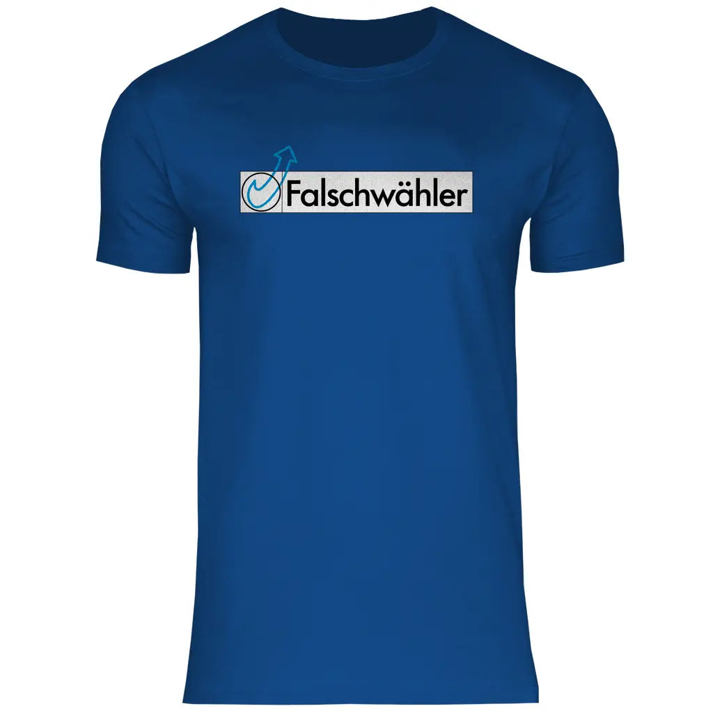 Politik T-Shirt 'Falschwähler' Herren