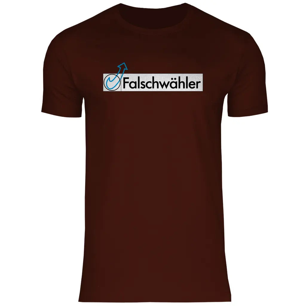 Politik T-Shirt 'Falschwähler' Herren