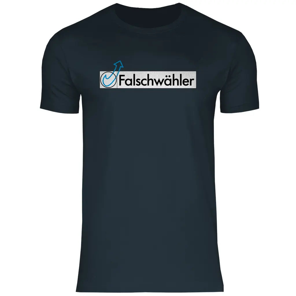 Politik T-Shirt 'Falschwähler' Herren