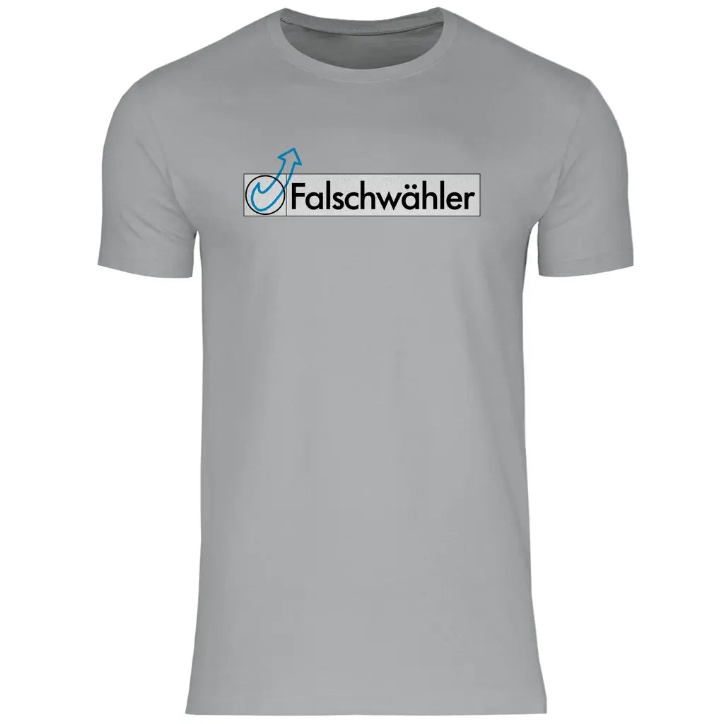 Politik T-Shirt 'Falschwähler' Herren