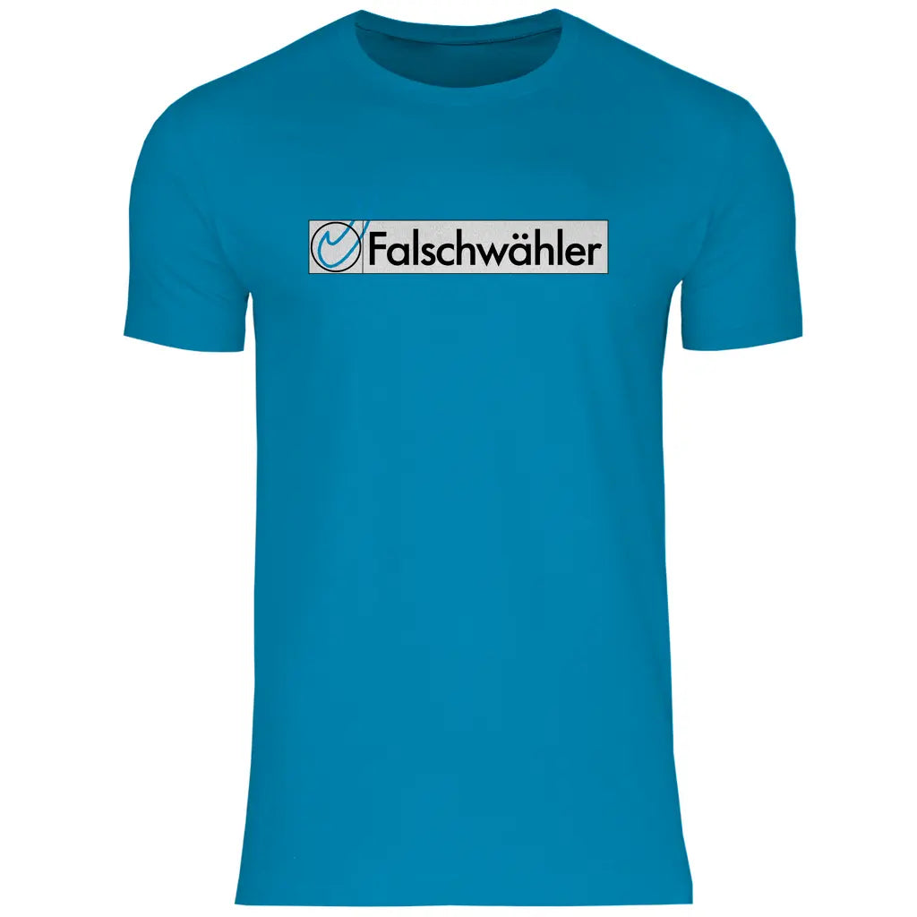 Politik T-Shirt 'Falschwähler' Herren