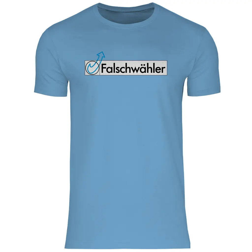 Politik T-Shirt 'Falschwähler' Herren