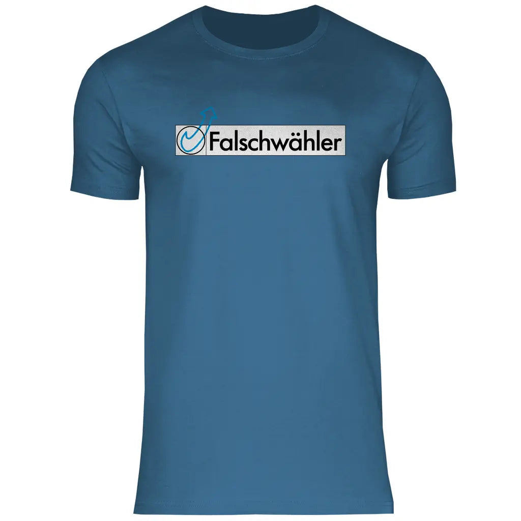 Politik T-Shirt 'Falschwähler' Herren