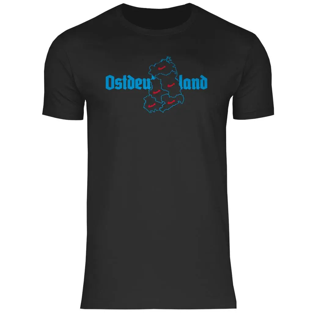 Politik T-Shirt 'Ostdeutschland' Herren - PatriotenPrint