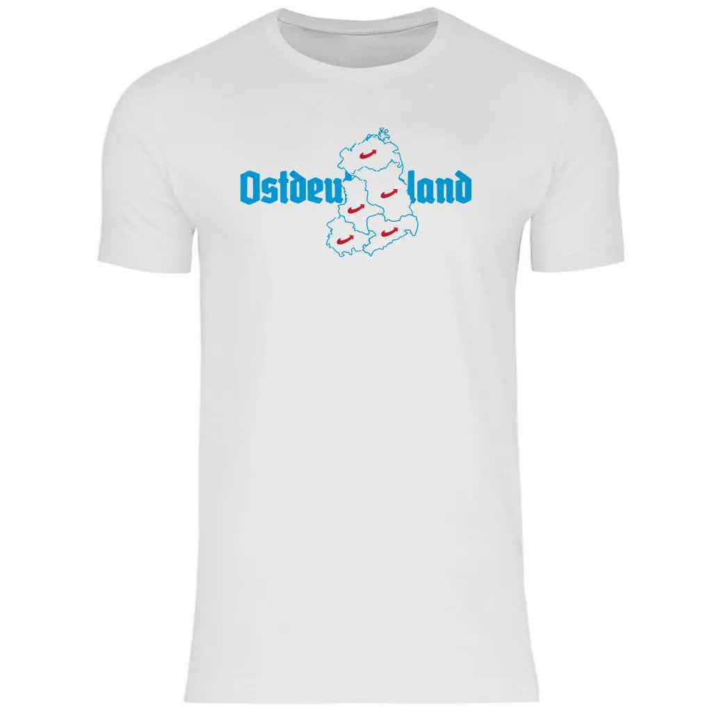 Politik T-Shirt 'Ostdeutschland' Herren - PatriotenPrint