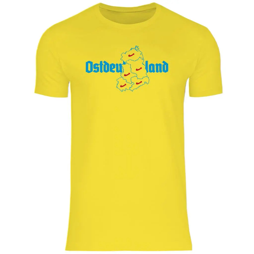 Politik T-Shirt 'Ostdeutschland' Herren - PatriotenPrint