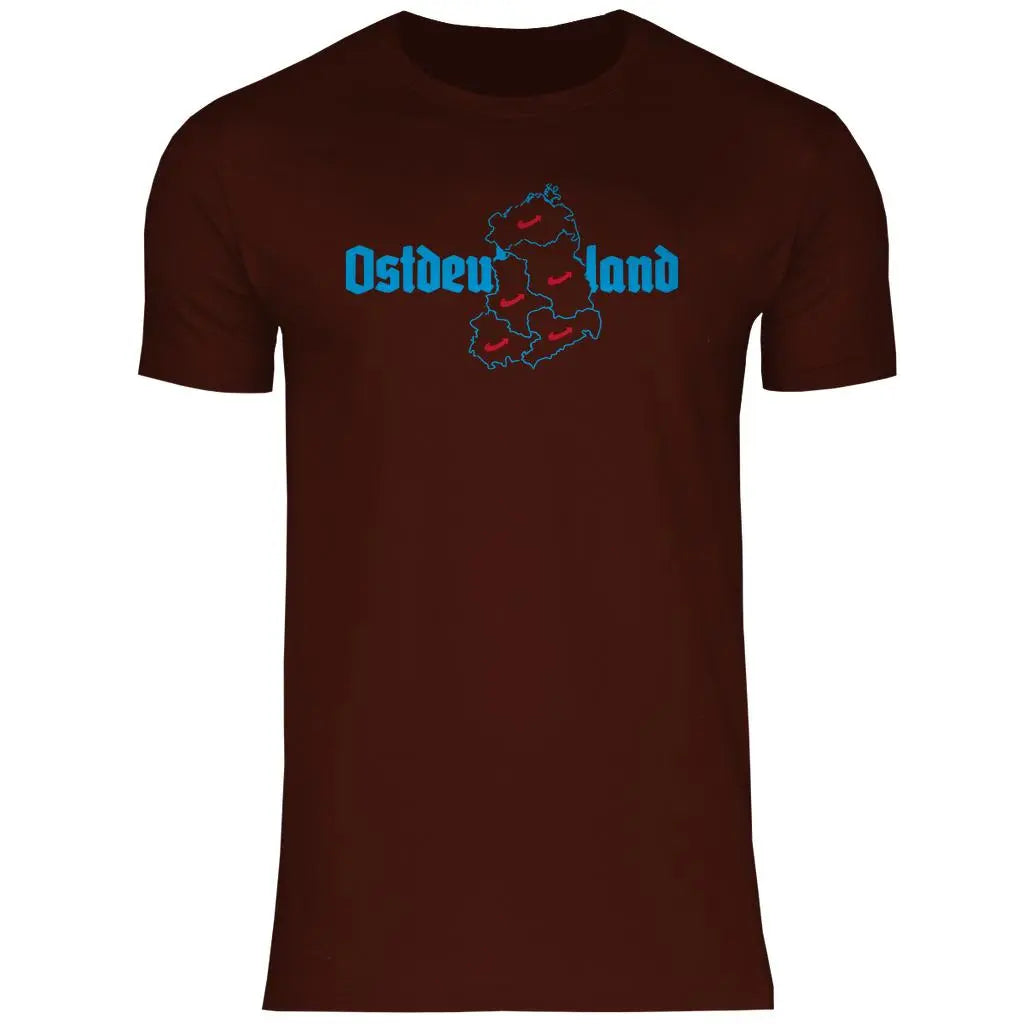 Politik T-Shirt 'Ostdeutschland' Herren - PatriotenPrint