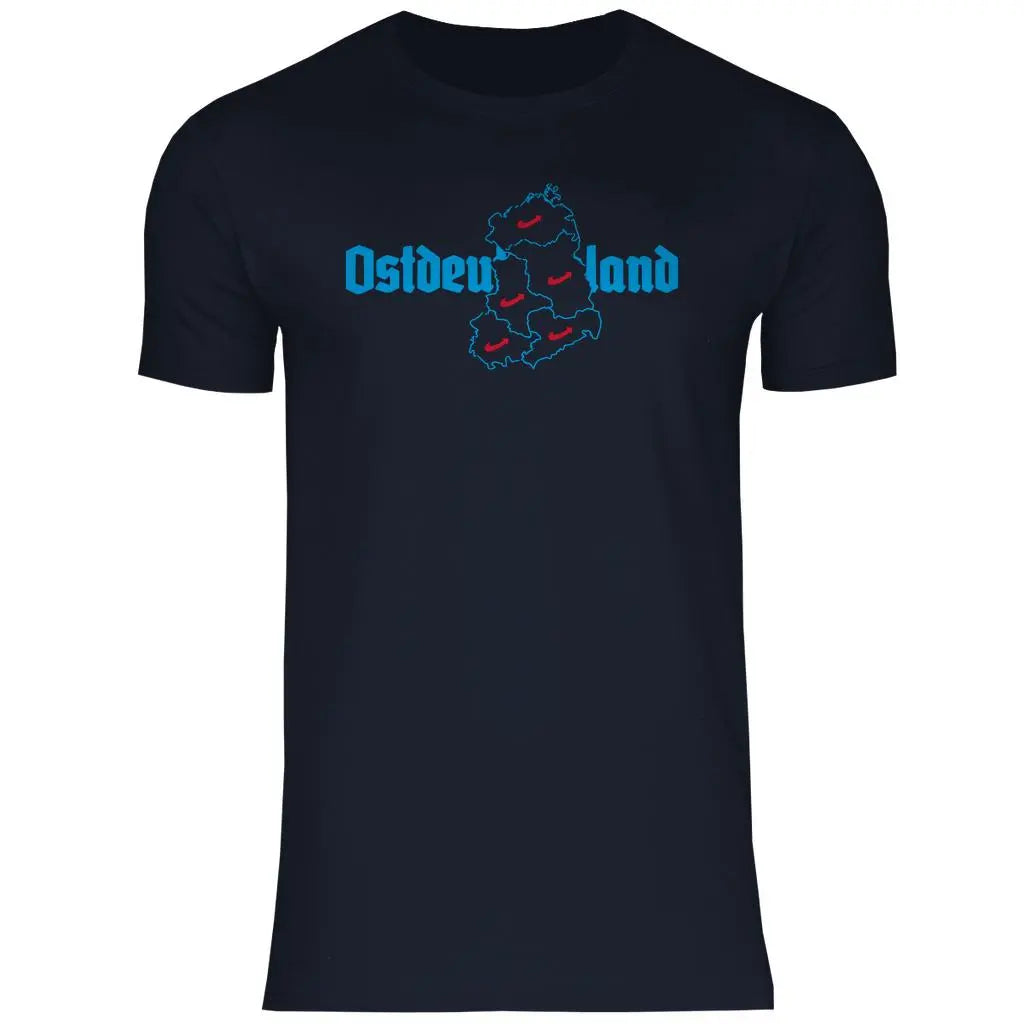 Politik T-Shirt 'Ostdeutschland' Herren - PatriotenPrint