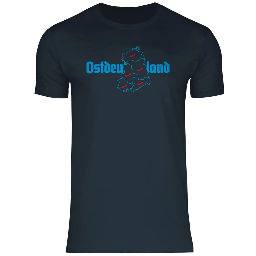 Politik T-Shirt 'Ostdeutschland' Herren - PatriotenPrint