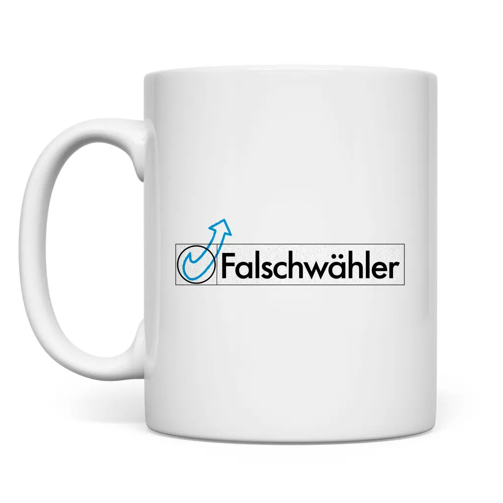 Politik Tasse 'Falschwähler'