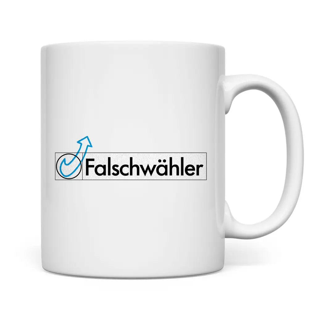 Politik Tasse 'Falschwähler'