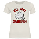 Protest T-Shirt 'Bin mal spazieren' Damen