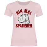 Protest T-Shirt 'Bin mal spazieren' Damen