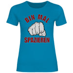 Protest T-Shirt 'Bin mal spazieren' Damen