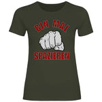 Protest T-Shirt 'Bin mal spazieren' Damen