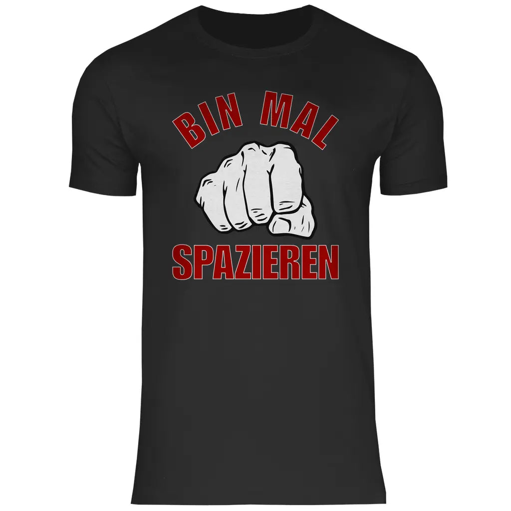Protest T-Shirt 'Bin mal spazieren' Herren
