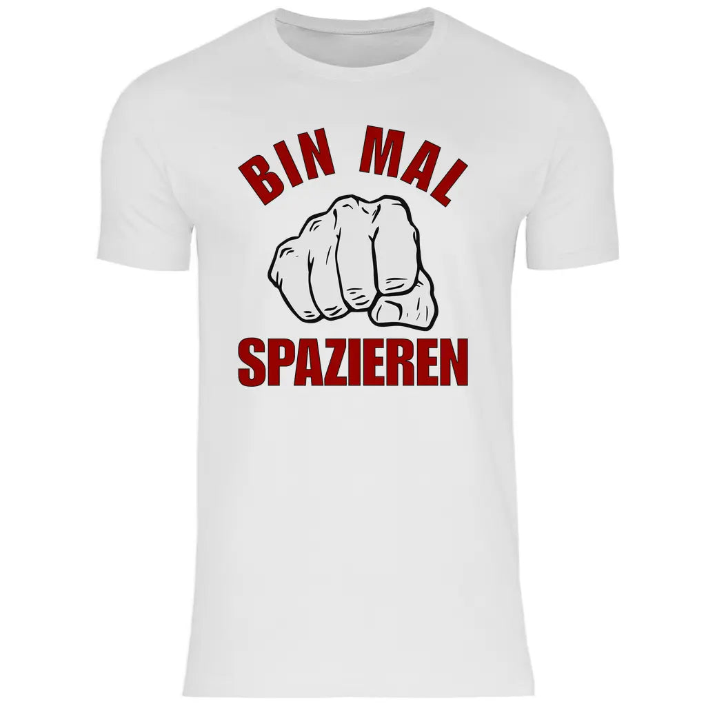 Protest T-Shirt 'Bin mal spazieren' Herren