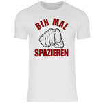 Protest T-Shirt 'Bin mal spazieren' Herren