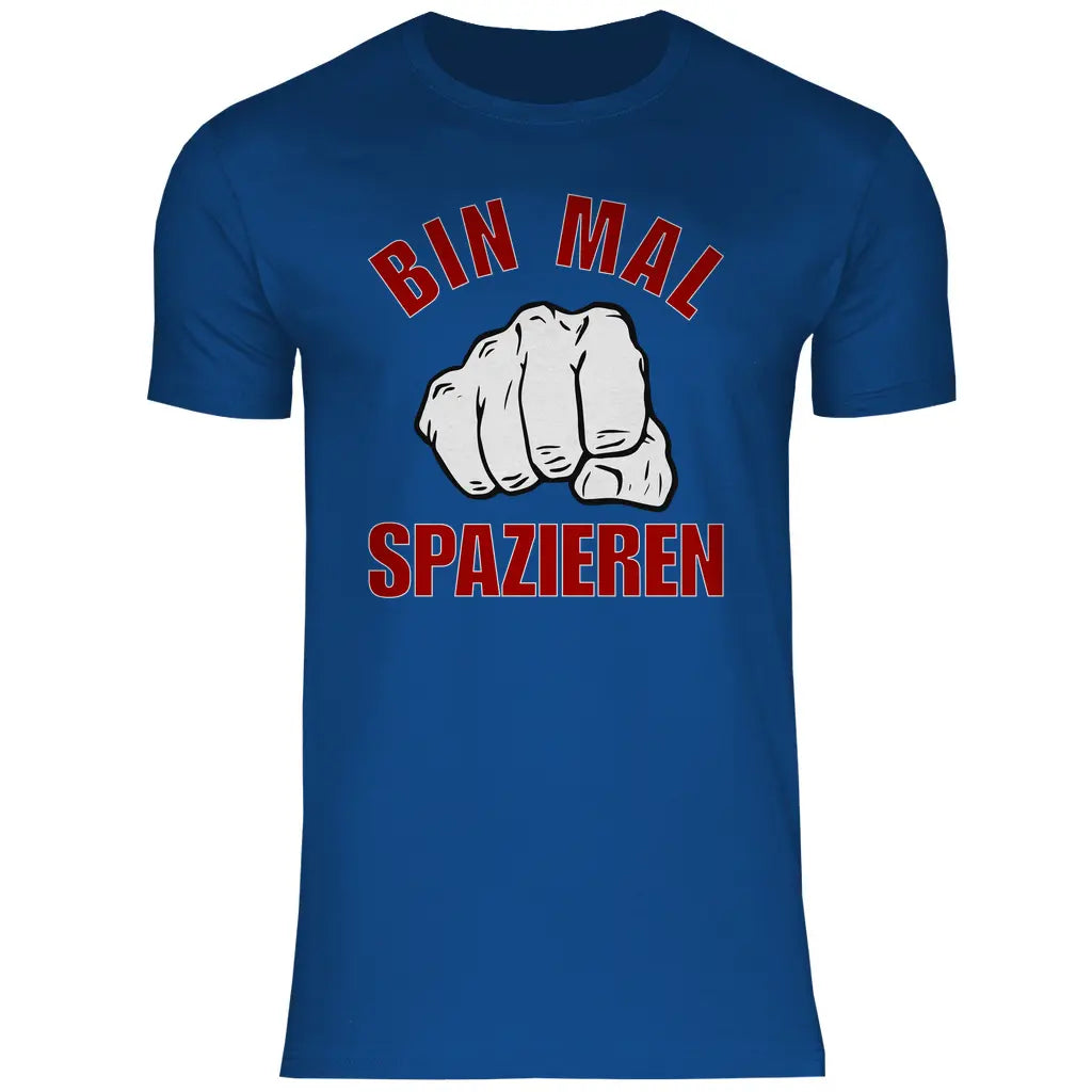 Protest T-Shirt 'Bin mal spazieren' Herren