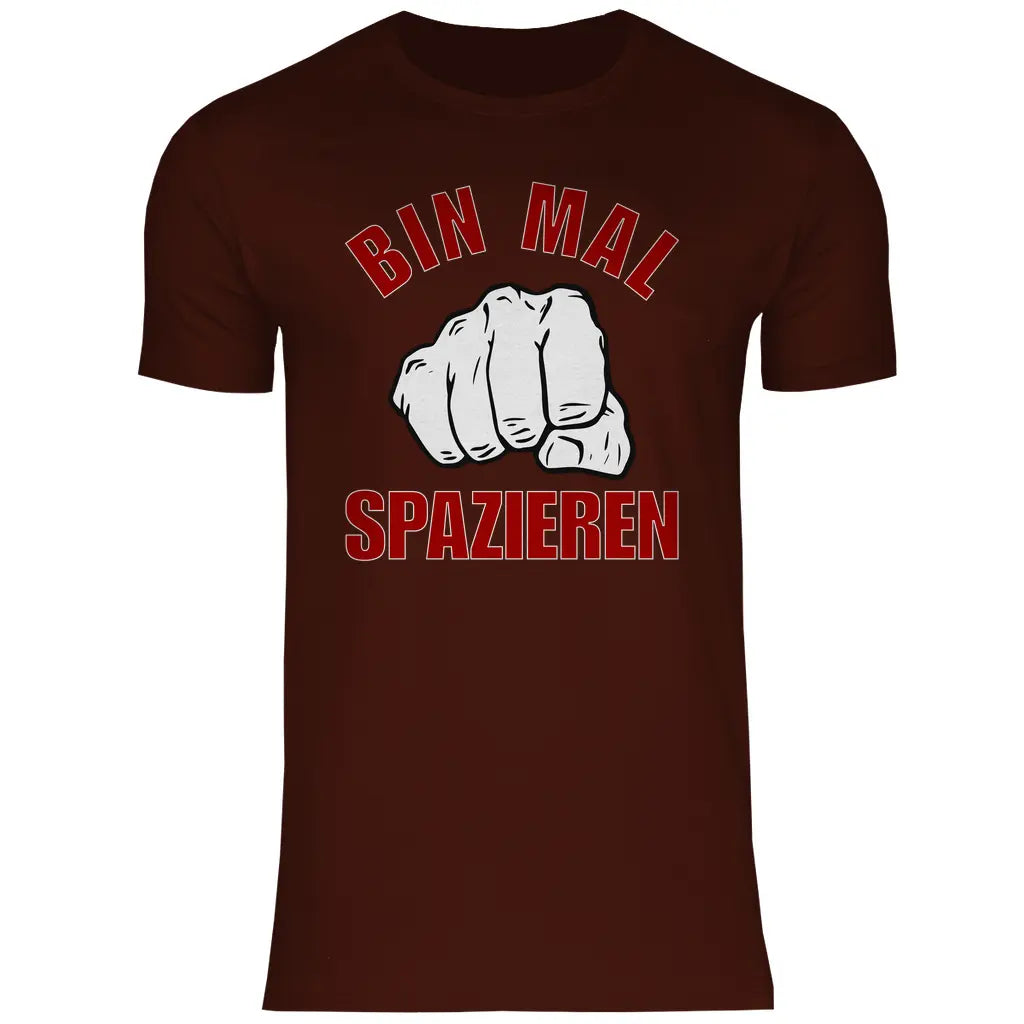 Protest T-Shirt 'Bin mal spazieren' Herren
