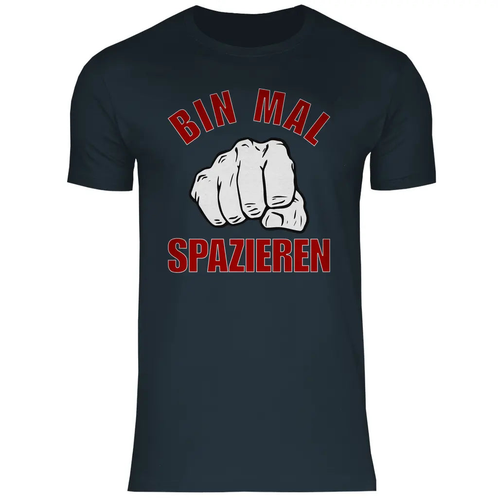 Protest T-Shirt 'Bin mal spazieren' Herren