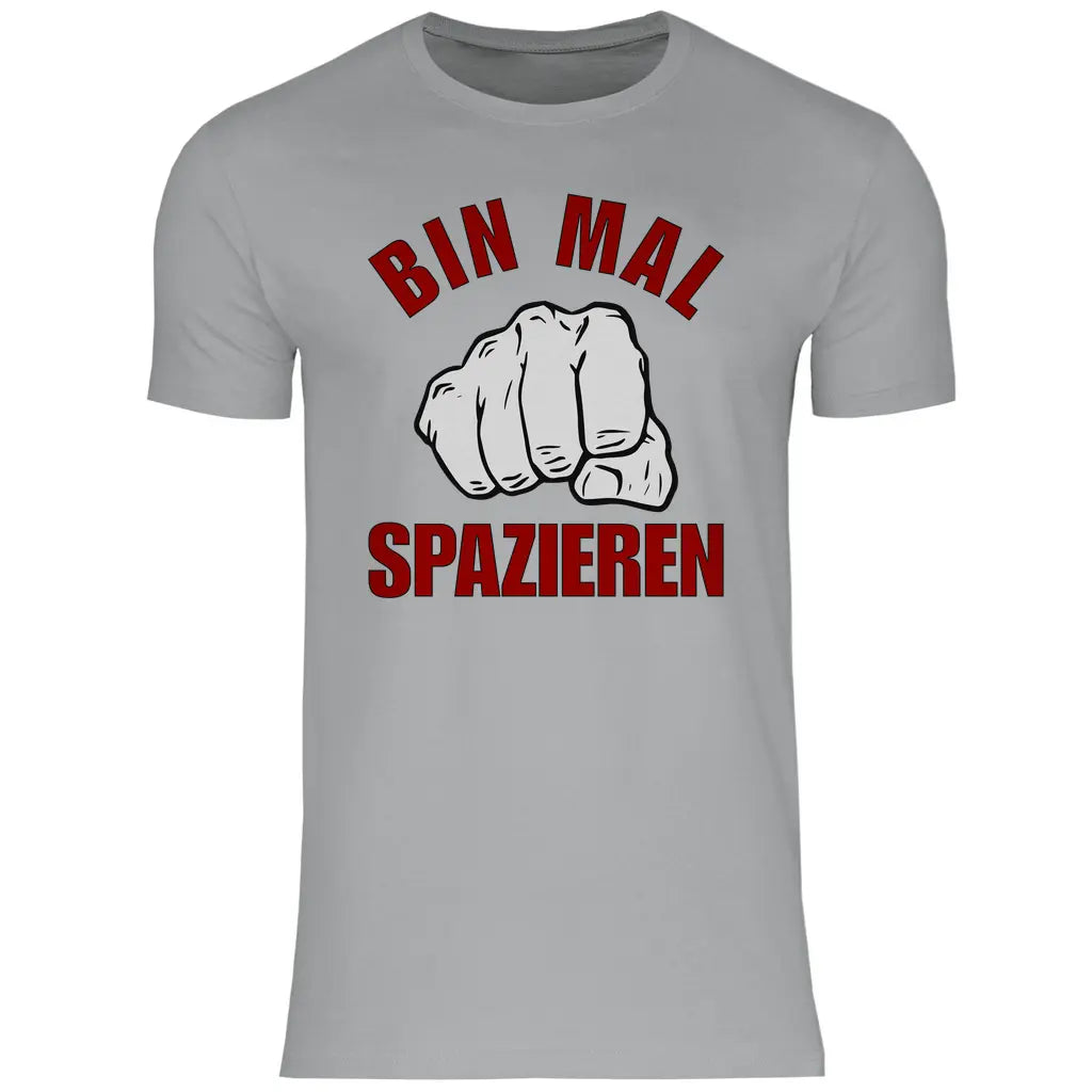 Protest T-Shirt 'Bin mal spazieren' Herren