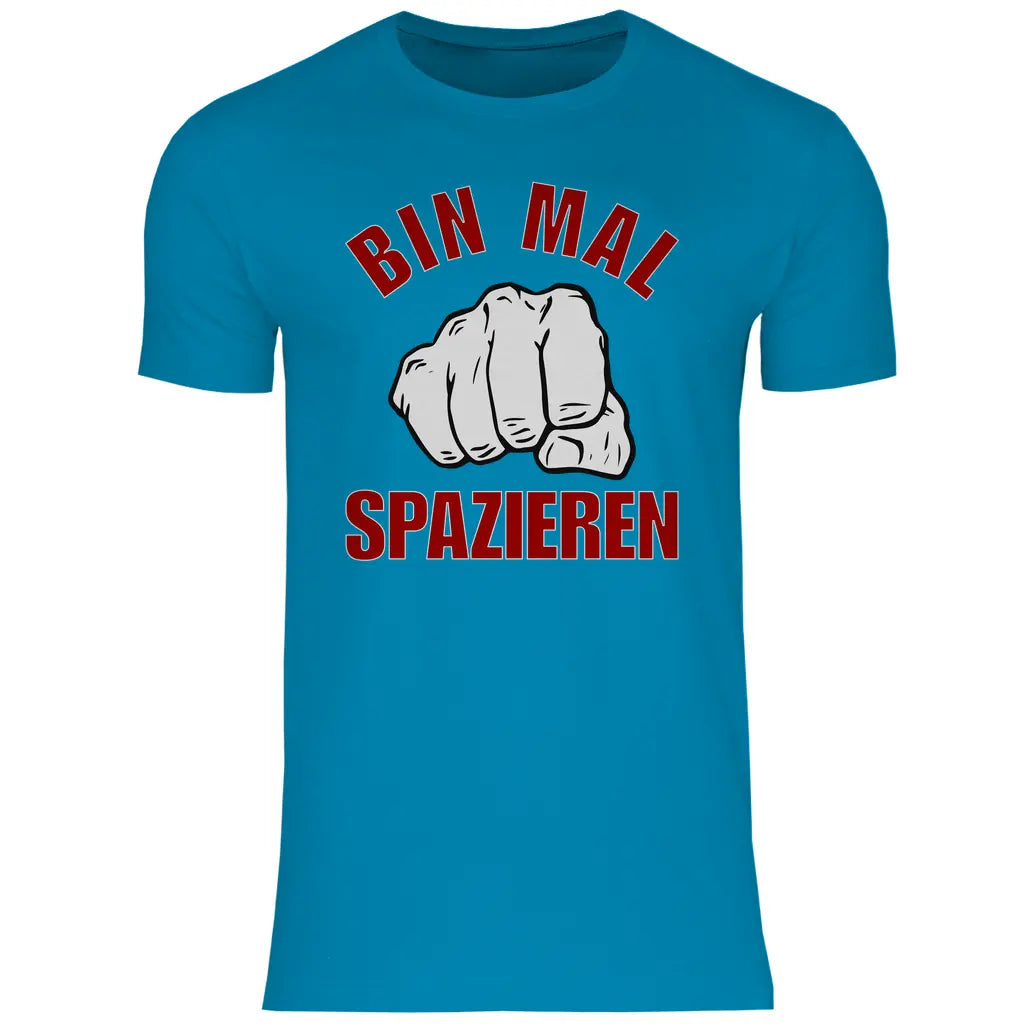 Protest T-Shirt 'Bin mal spazieren' Herren