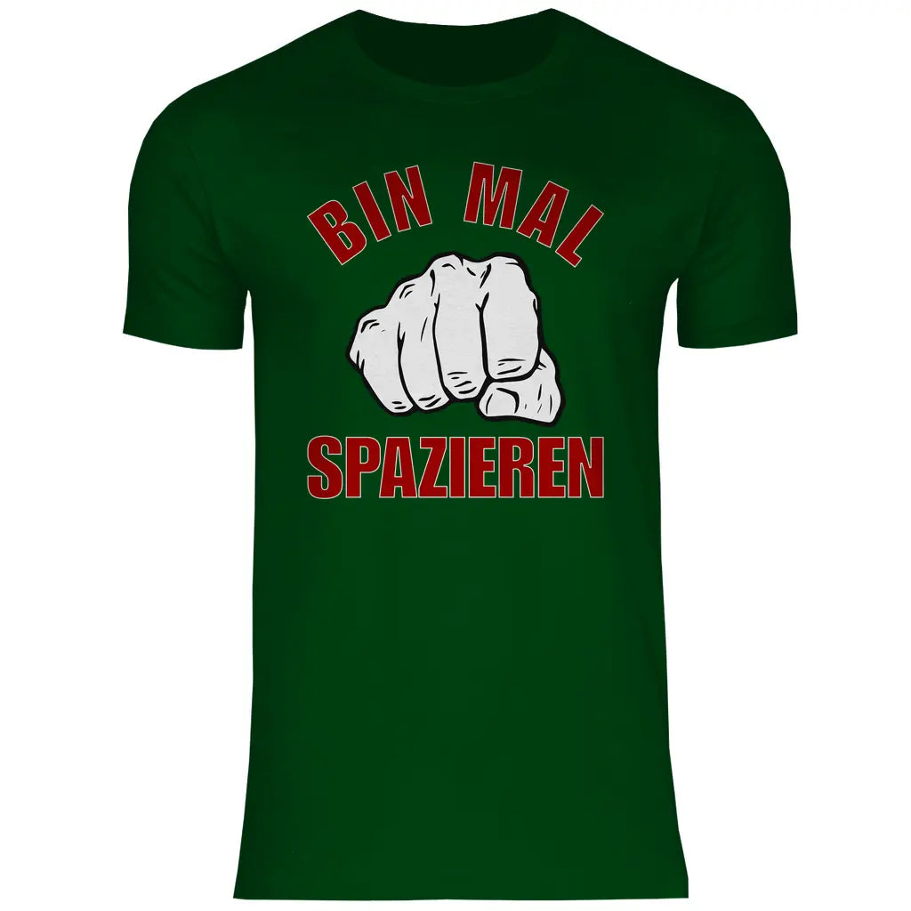 Protest T-Shirt 'Bin mal spazieren' Herren