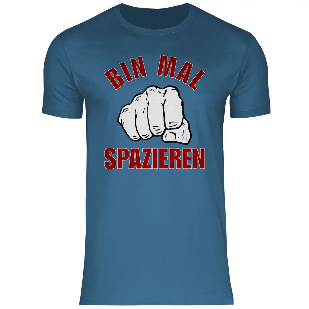 Protest T-Shirt 'Bin mal spazieren' Herren