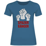 Protest T-Shirt 'Spaziergänger' Damen
