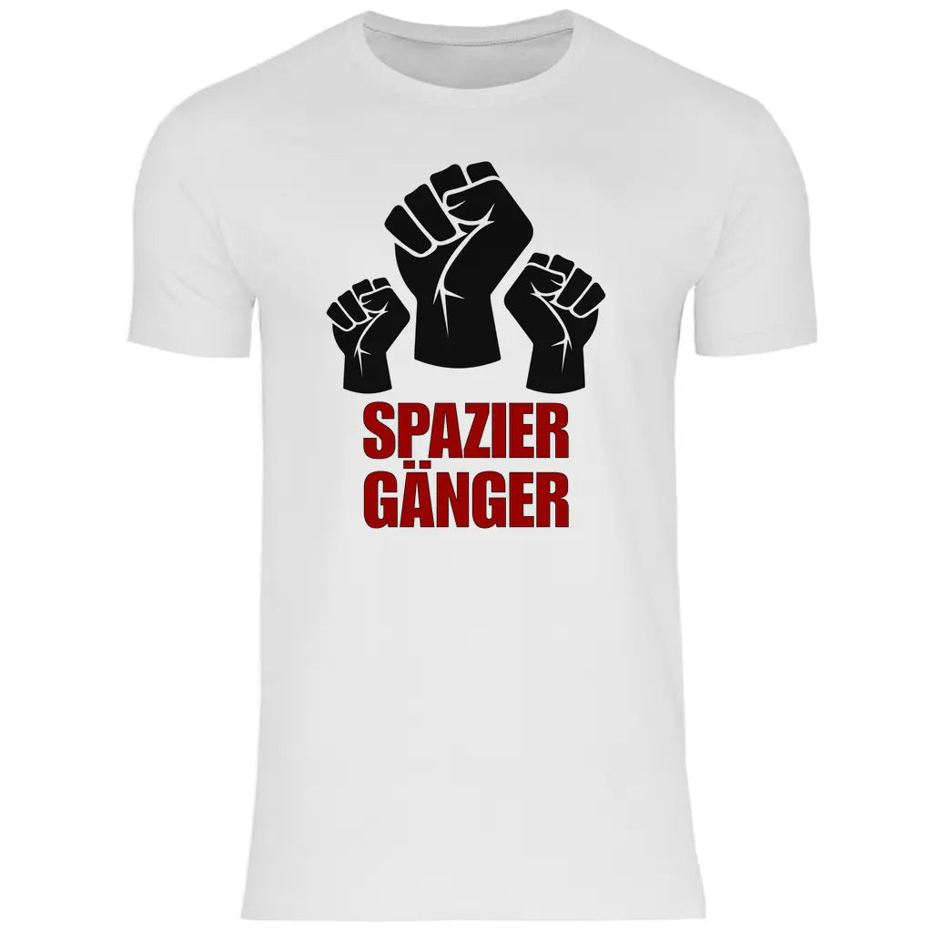 Protest T-Shirt 'Spaziergänger' Herren