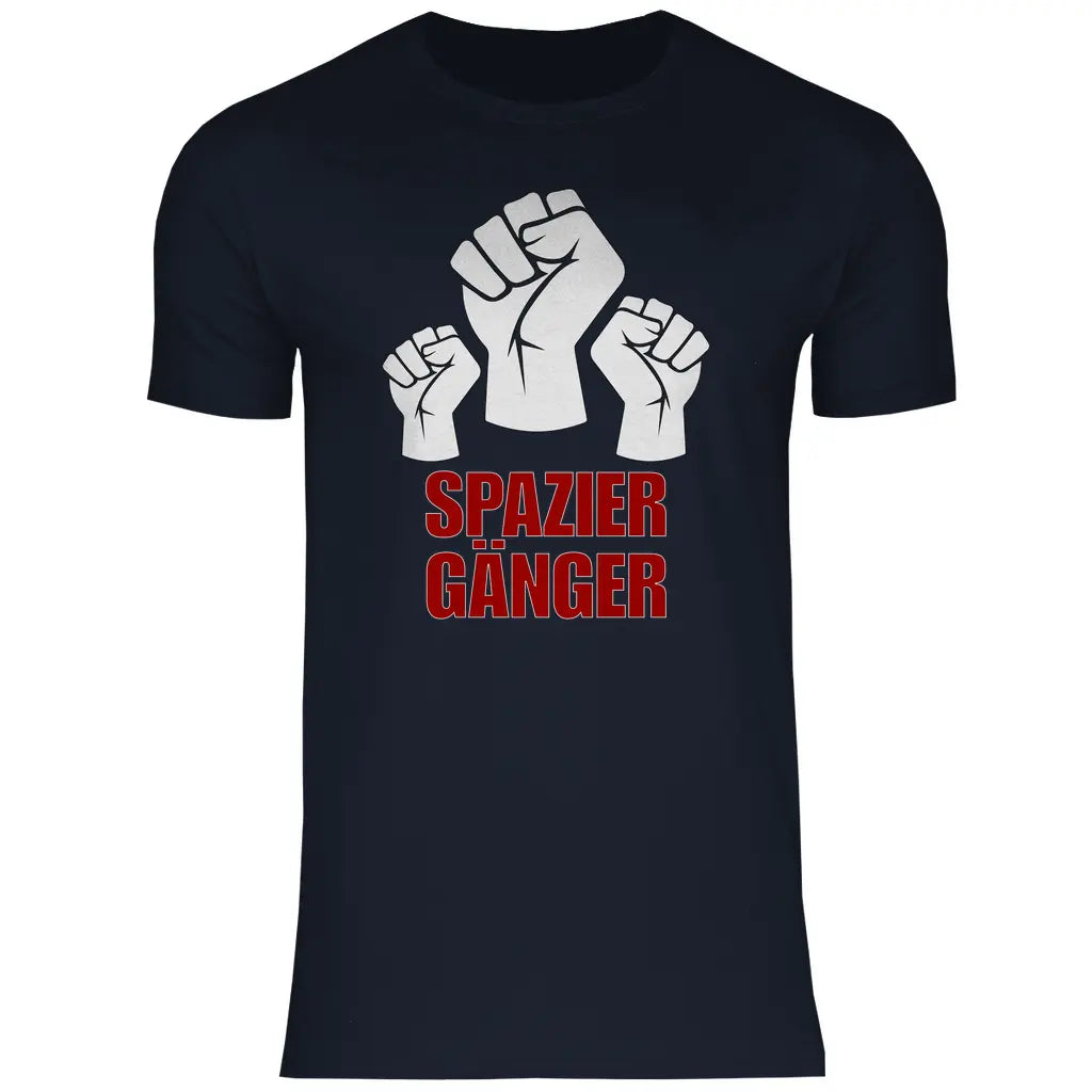Protest T-Shirt 'Spaziergänger' Herren