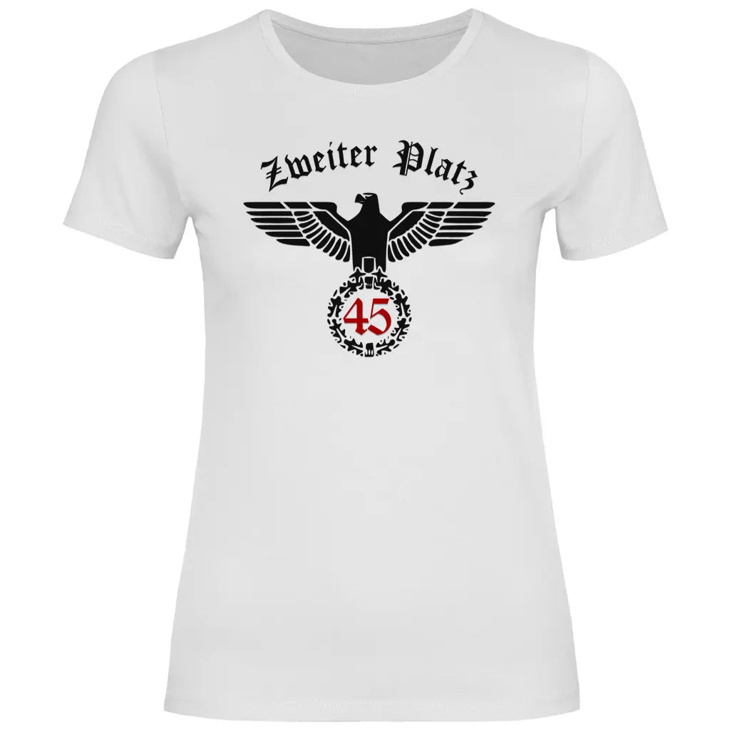Reichsadler T-Shirt Damen 'Zweiter Platz 45'