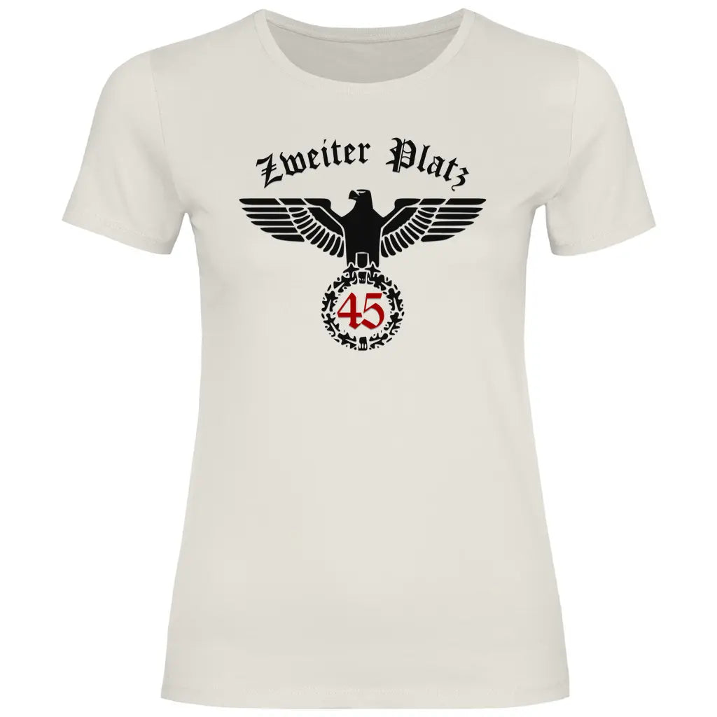 Reichsadler T-Shirt Damen 'Zweiter Platz 45'