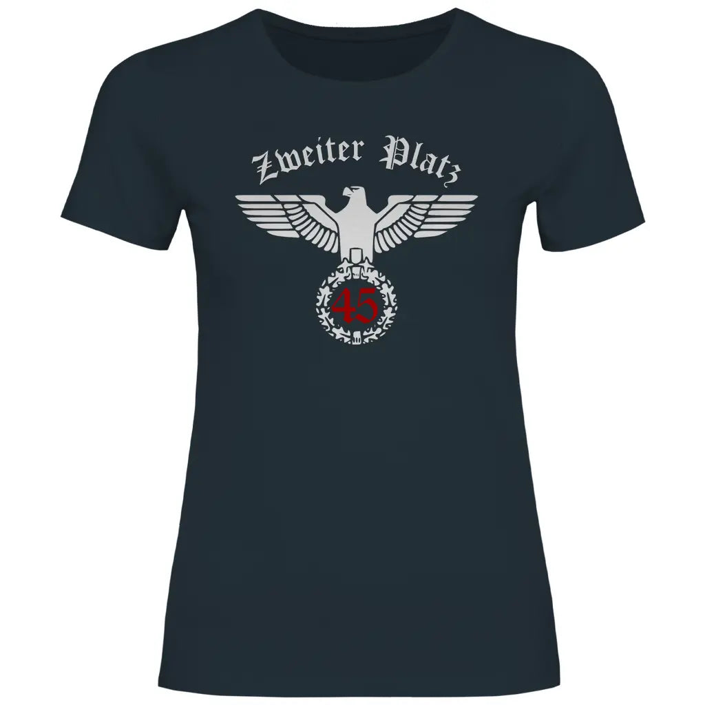 Reichsadler T-Shirt Damen 'Zweiter Platz 45'