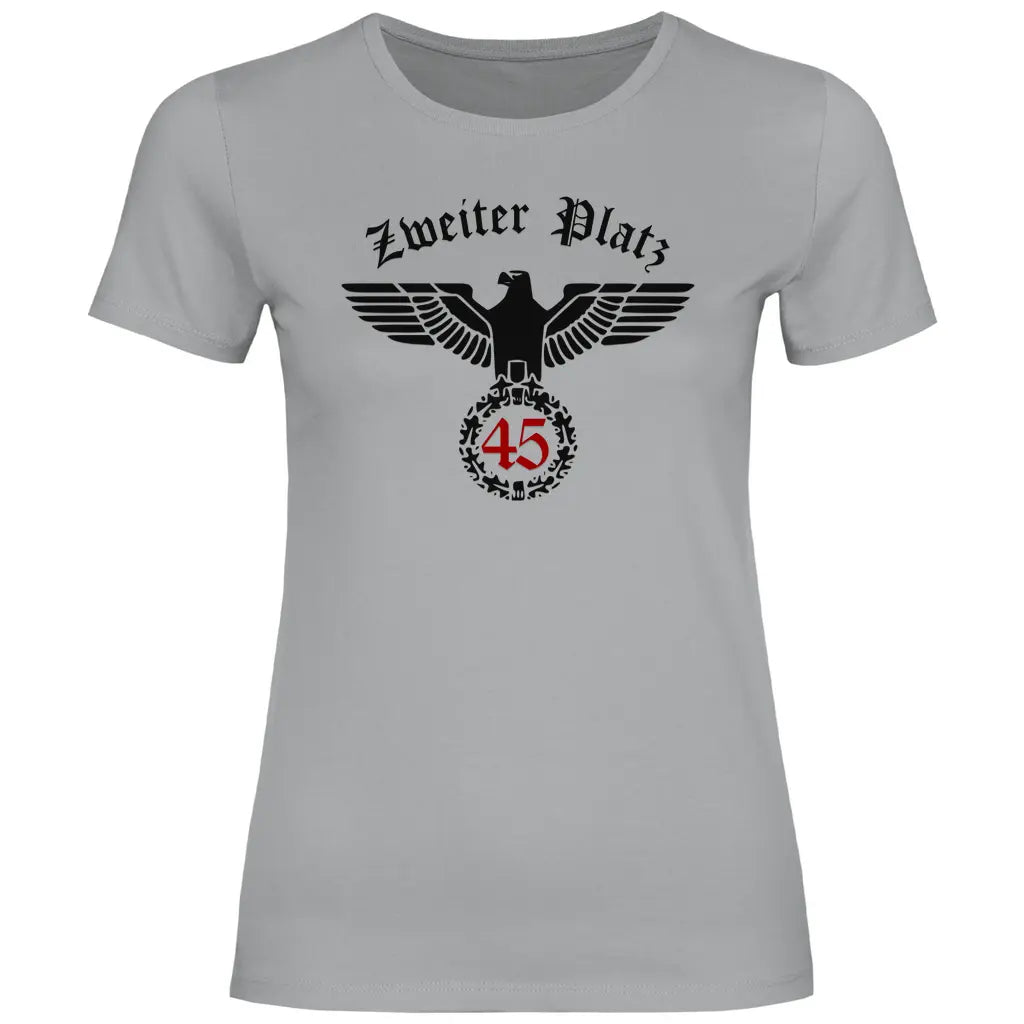 Reichsadler T-Shirt Damen 'Zweiter Platz 45'