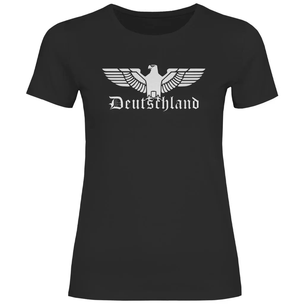 Reichsadler T-Shirt 'Deutschland' Damen PatriotenPrint