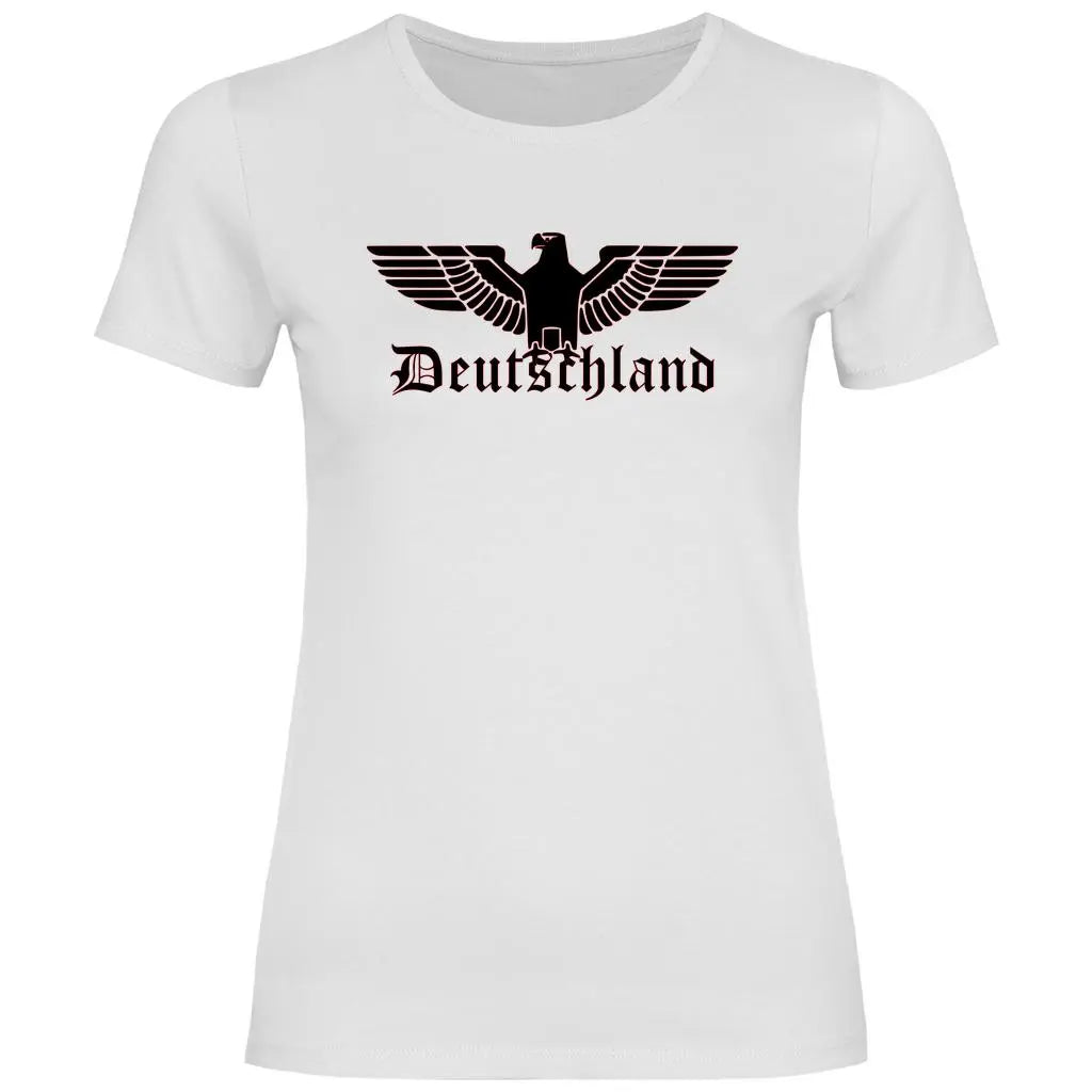 Reichsadler T-Shirt 'Deutschland' Damen PatriotenPrint
