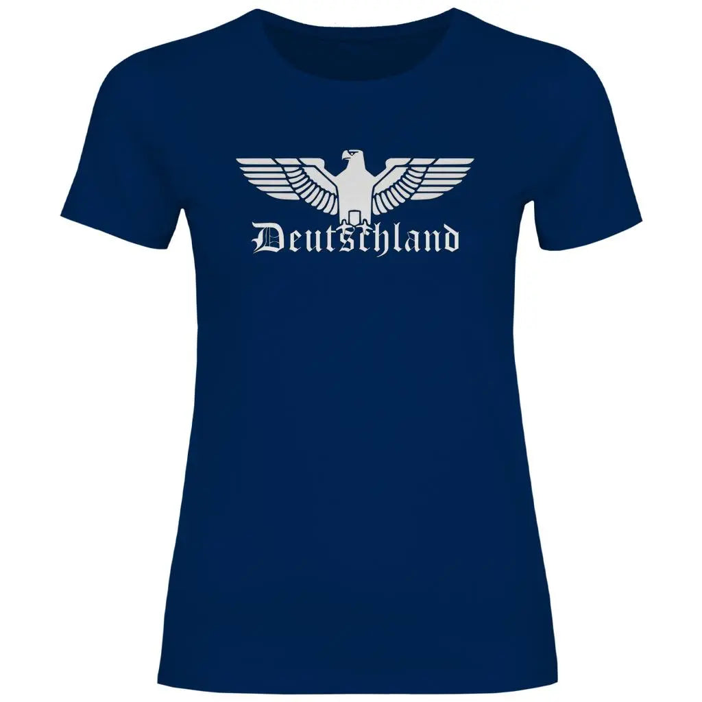 Reichsadler T-Shirt 'Deutschland' Damen PatriotenPrint