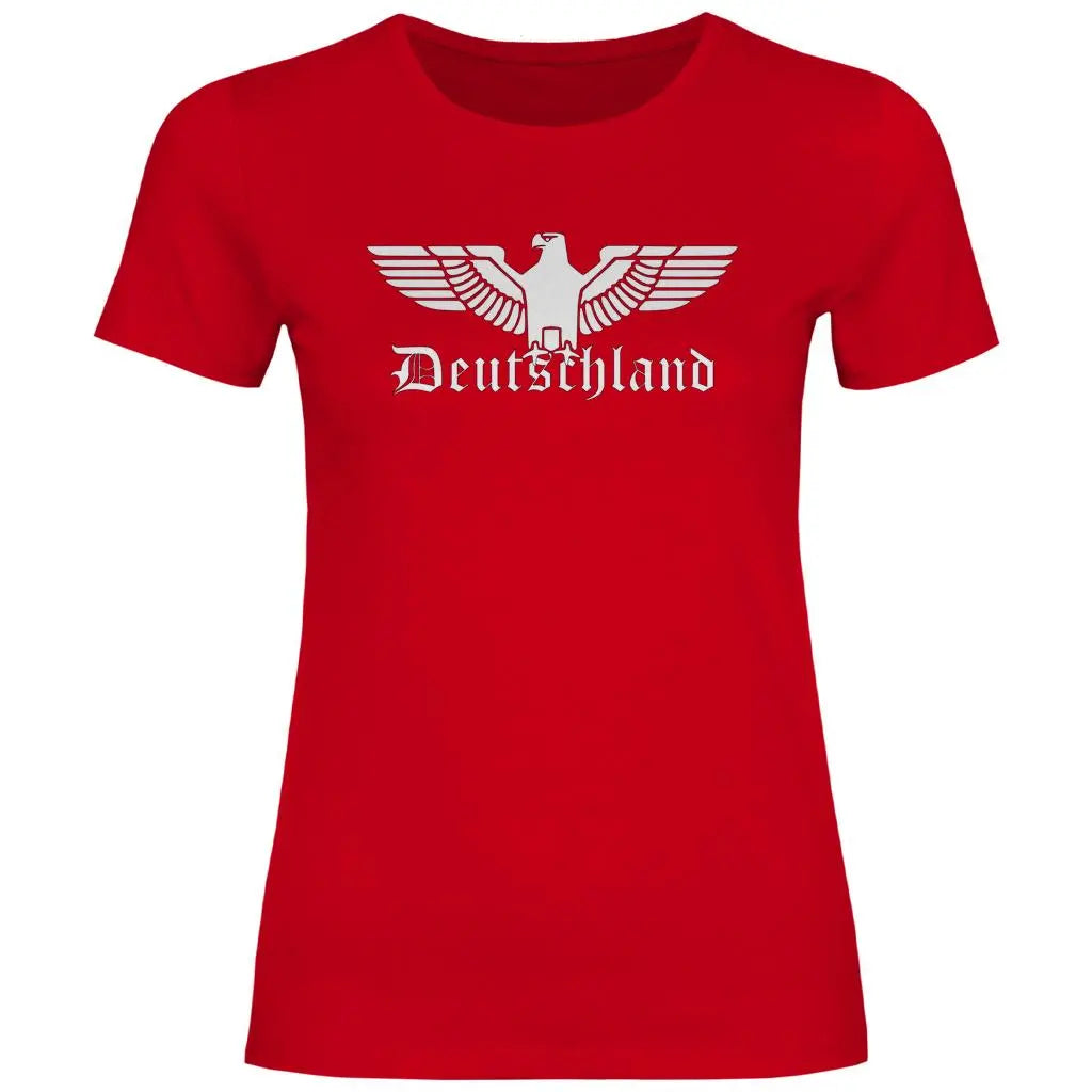 Reichsadler T-Shirt 'Deutschland' Damen PatriotenPrint