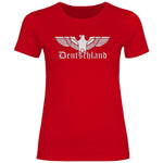 Reichsadler T-Shirt 'Deutschland' Damen PatriotenPrint