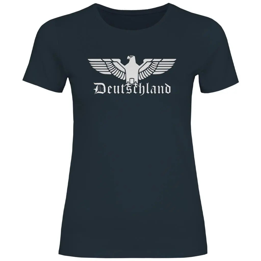 Reichsadler T-Shirt 'Deutschland' Damen PatriotenPrint