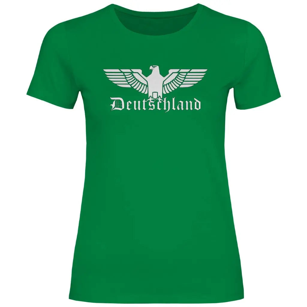 Reichsadler T-Shirt 'Deutschland' Damen PatriotenPrint