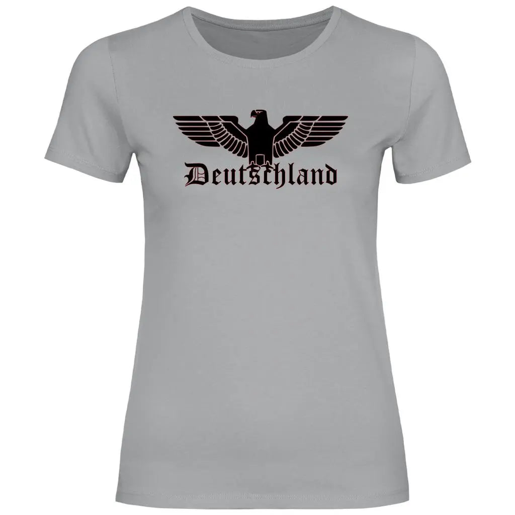 Reichsadler T-Shirt 'Deutschland' Damen PatriotenPrint